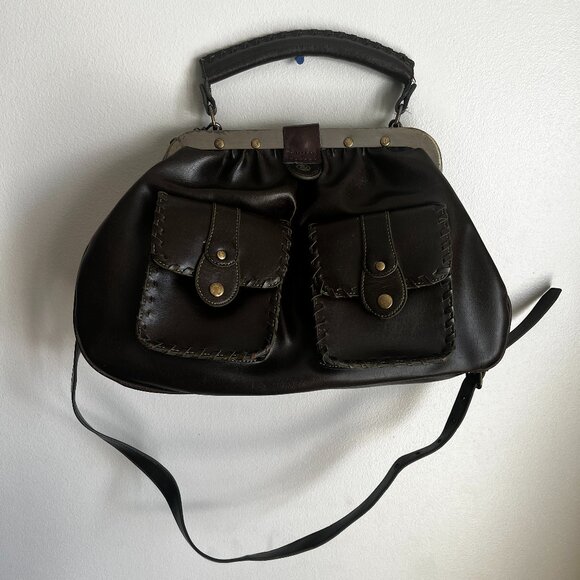 Matt & Nat Montreal Greenish Brown Hobo - Picture 1 of 10